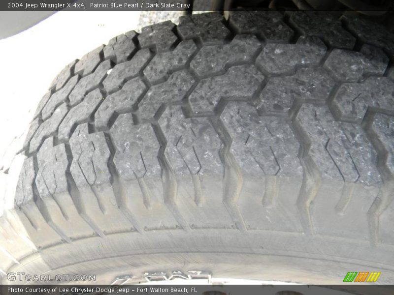 Patriot Blue Pearl / Dark Slate Gray 2004 Jeep Wrangler X 4x4