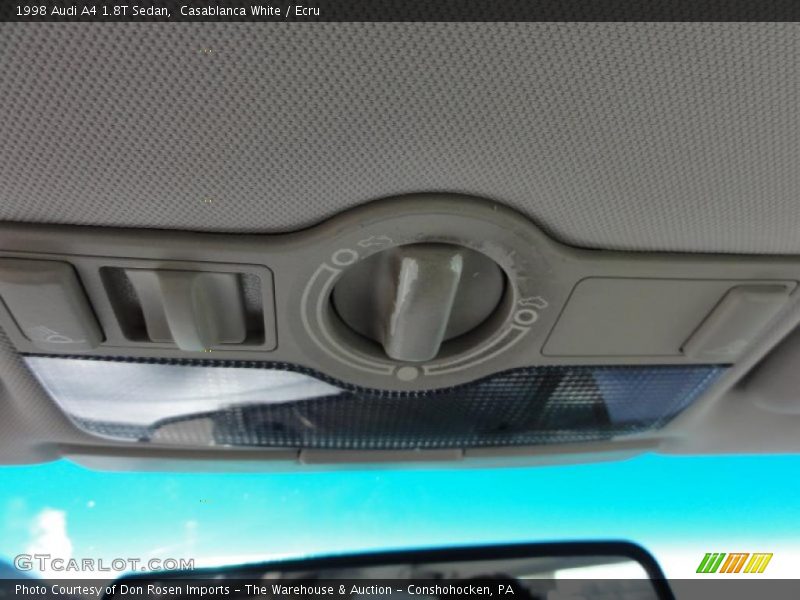 Casablanca White / Ecru 1998 Audi A4 1.8T Sedan