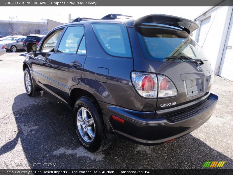 Graphite Gray Pearl / Ivory 2002 Lexus RX 300 AWD