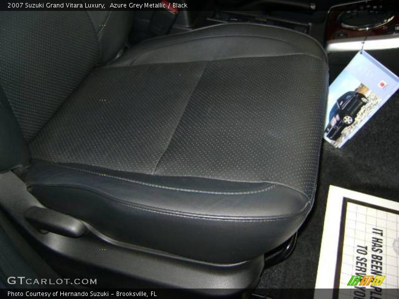 Azure Grey Metallic / Black 2007 Suzuki Grand Vitara Luxury