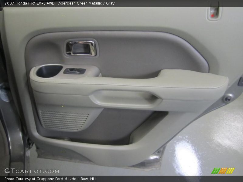 Aberdeen Green Metallic / Gray 2007 Honda Pilot EX-L 4WD