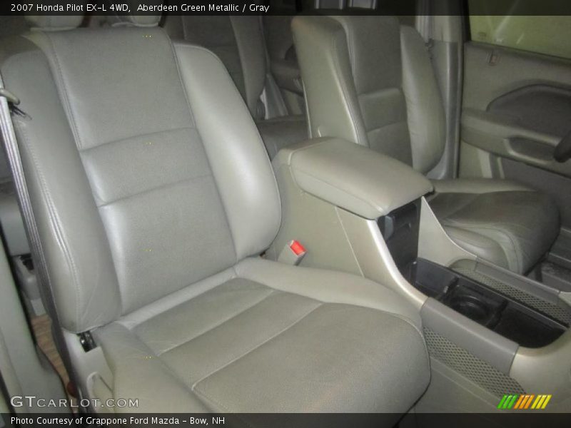 Aberdeen Green Metallic / Gray 2007 Honda Pilot EX-L 4WD