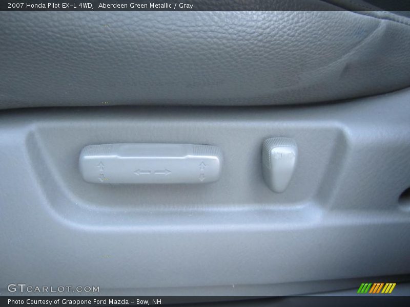 Aberdeen Green Metallic / Gray 2007 Honda Pilot EX-L 4WD