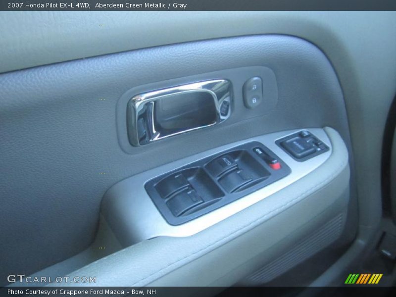 Aberdeen Green Metallic / Gray 2007 Honda Pilot EX-L 4WD