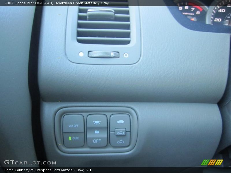 Aberdeen Green Metallic / Gray 2007 Honda Pilot EX-L 4WD