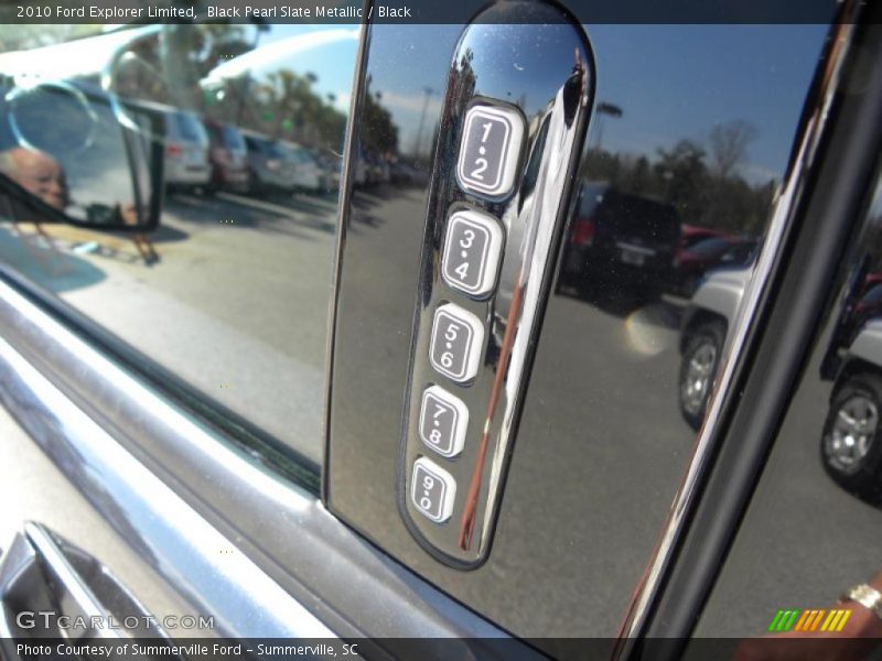 Black Pearl Slate Metallic / Black 2010 Ford Explorer Limited