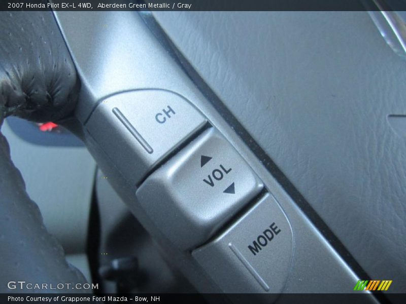 Aberdeen Green Metallic / Gray 2007 Honda Pilot EX-L 4WD