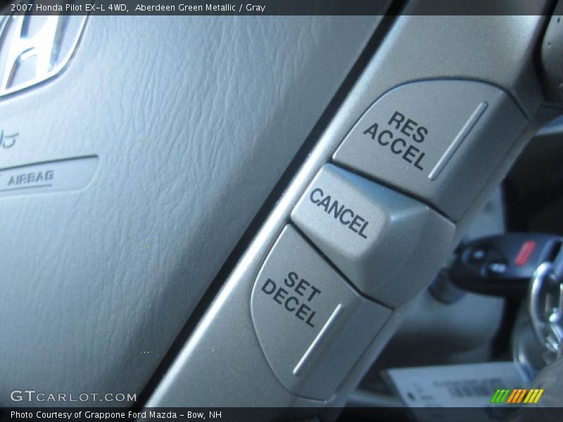 Aberdeen Green Metallic / Gray 2007 Honda Pilot EX-L 4WD