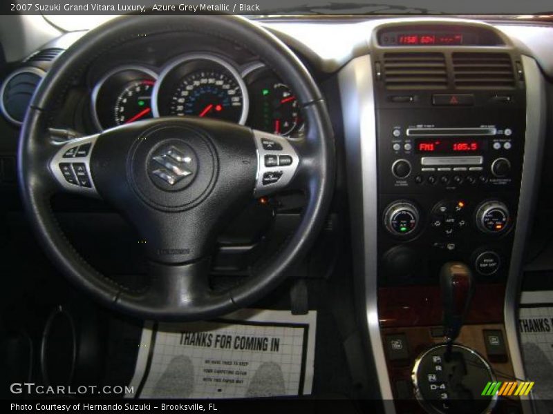 Azure Grey Metallic / Black 2007 Suzuki Grand Vitara Luxury