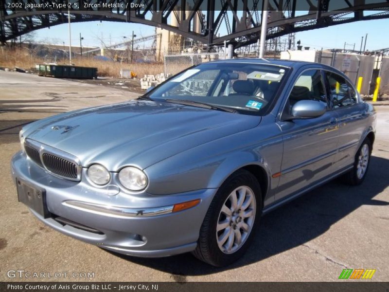 Zircon Metallic / Dove 2002 Jaguar X-Type 2.5