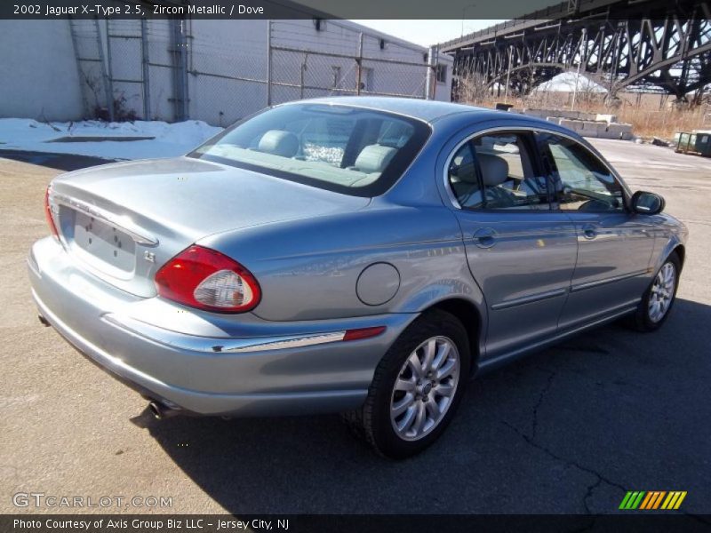 Zircon Metallic / Dove 2002 Jaguar X-Type 2.5