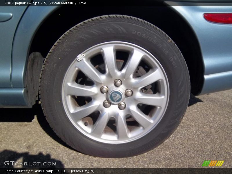 Zircon Metallic / Dove 2002 Jaguar X-Type 2.5