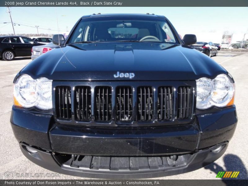 Black / Dark Slate Gray 2008 Jeep Grand Cherokee Laredo 4x4