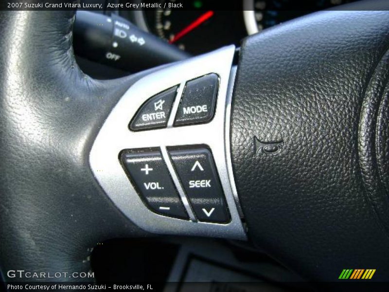 Azure Grey Metallic / Black 2007 Suzuki Grand Vitara Luxury