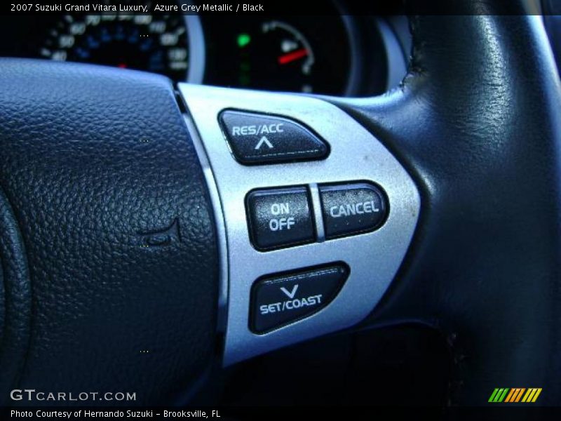 Azure Grey Metallic / Black 2007 Suzuki Grand Vitara Luxury