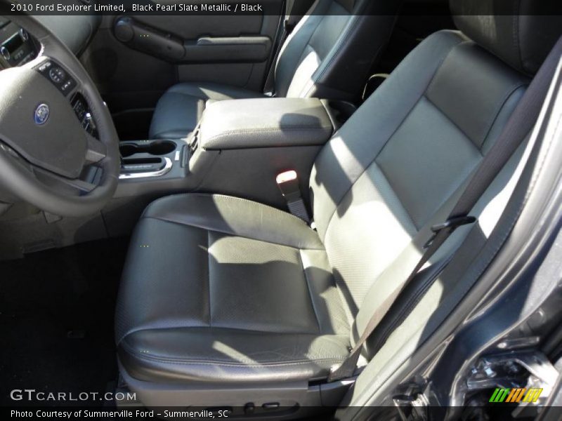  2010 Explorer Limited Black Interior