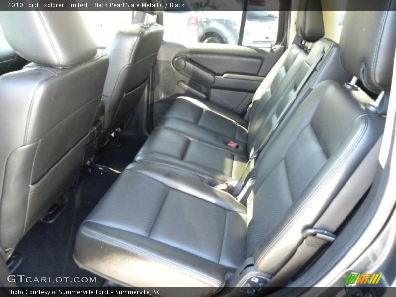  2010 Explorer Limited Black Interior