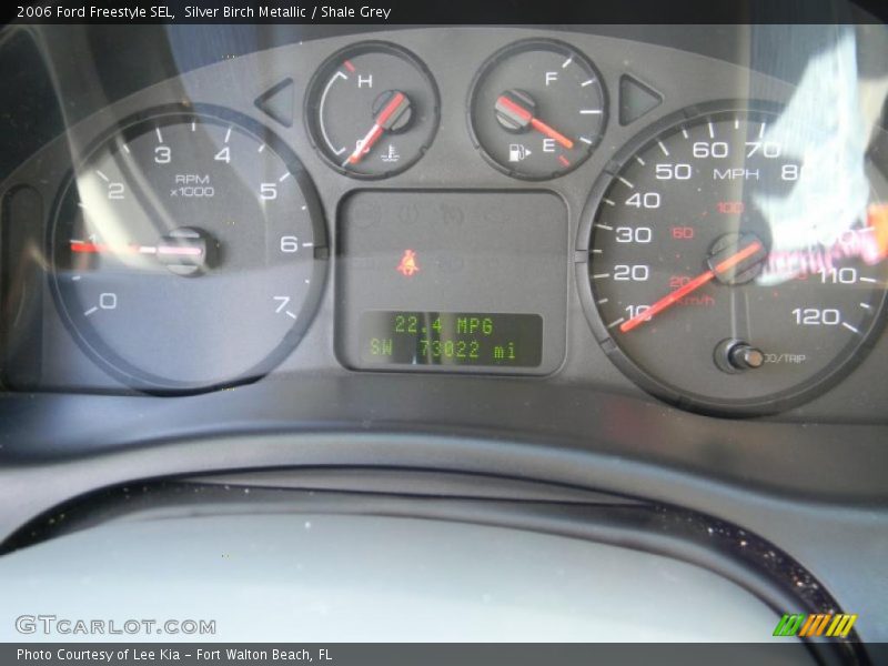 Silver Birch Metallic / Shale Grey 2006 Ford Freestyle SEL