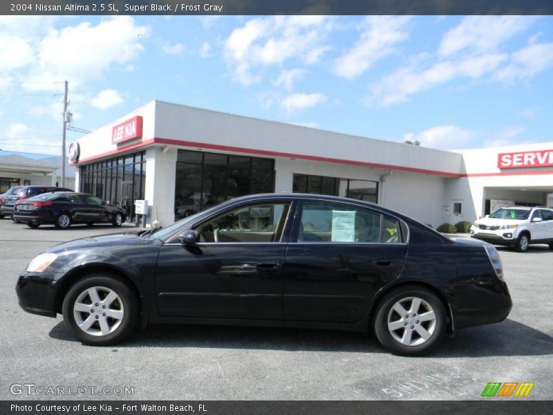 Super Black / Frost Gray 2004 Nissan Altima 2.5 SL