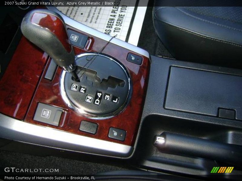 Azure Grey Metallic / Black 2007 Suzuki Grand Vitara Luxury