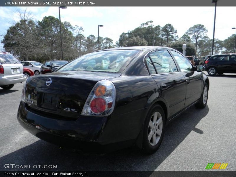 Super Black / Frost Gray 2004 Nissan Altima 2.5 SL