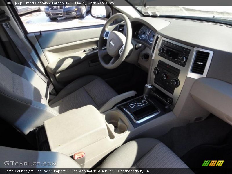 Black / Dark Slate Gray 2008 Jeep Grand Cherokee Laredo 4x4