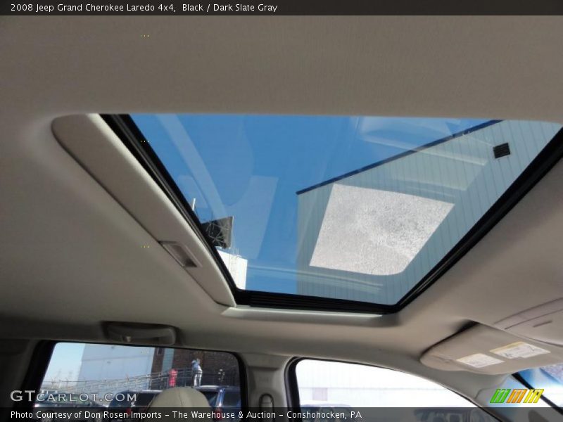Black / Dark Slate Gray 2008 Jeep Grand Cherokee Laredo 4x4