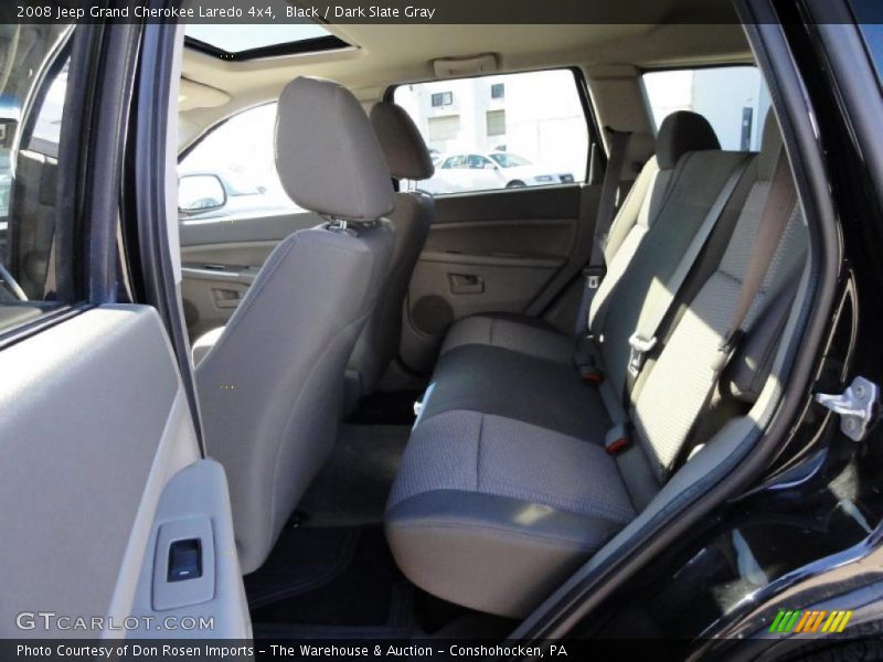 Black / Dark Slate Gray 2008 Jeep Grand Cherokee Laredo 4x4