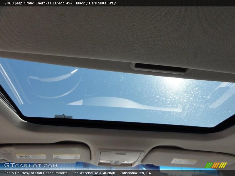 Black / Dark Slate Gray 2008 Jeep Grand Cherokee Laredo 4x4