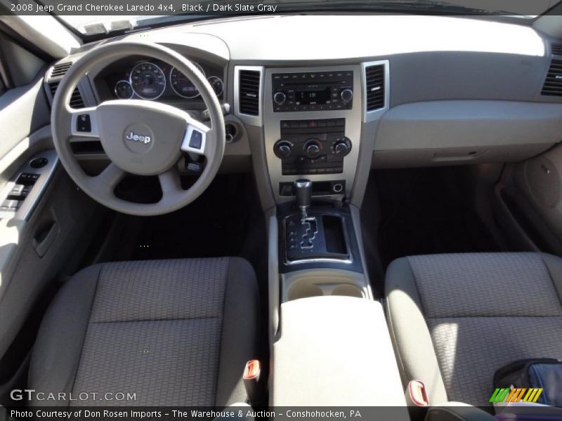 Black / Dark Slate Gray 2008 Jeep Grand Cherokee Laredo 4x4