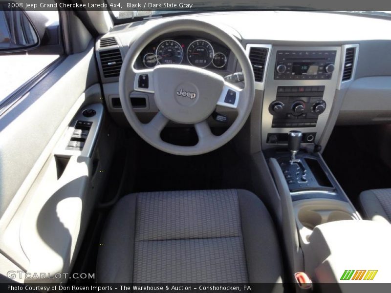 Black / Dark Slate Gray 2008 Jeep Grand Cherokee Laredo 4x4