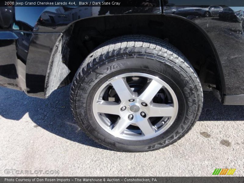 Black / Dark Slate Gray 2008 Jeep Grand Cherokee Laredo 4x4