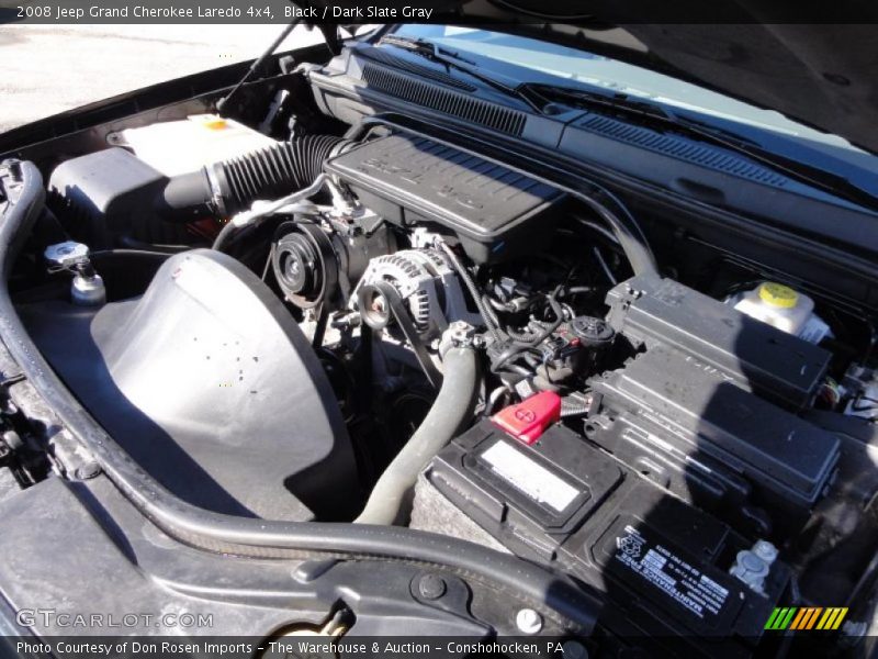 Black / Dark Slate Gray 2008 Jeep Grand Cherokee Laredo 4x4