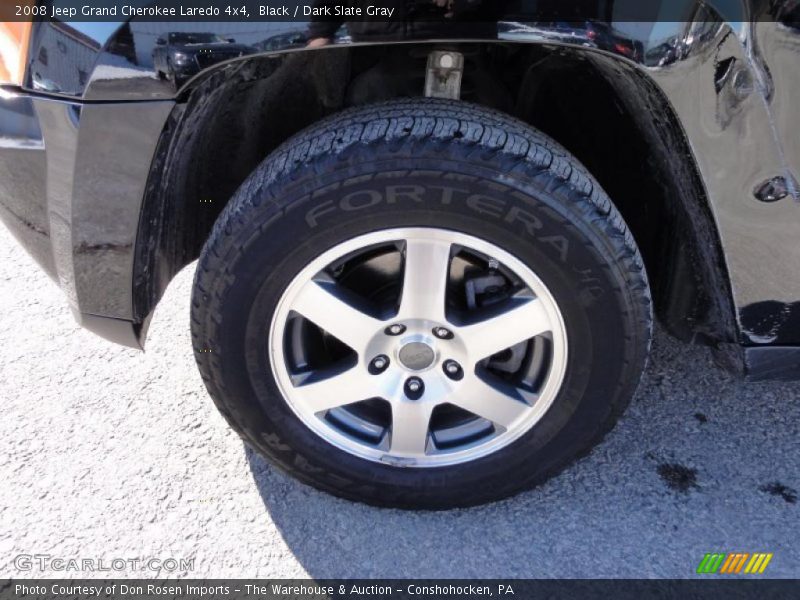 Black / Dark Slate Gray 2008 Jeep Grand Cherokee Laredo 4x4