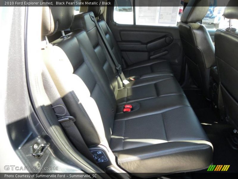 Black Pearl Slate Metallic / Black 2010 Ford Explorer Limited