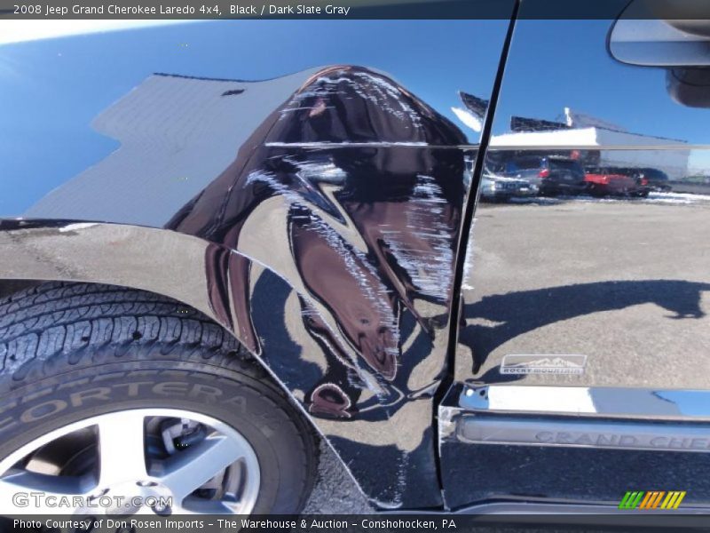 Black / Dark Slate Gray 2008 Jeep Grand Cherokee Laredo 4x4