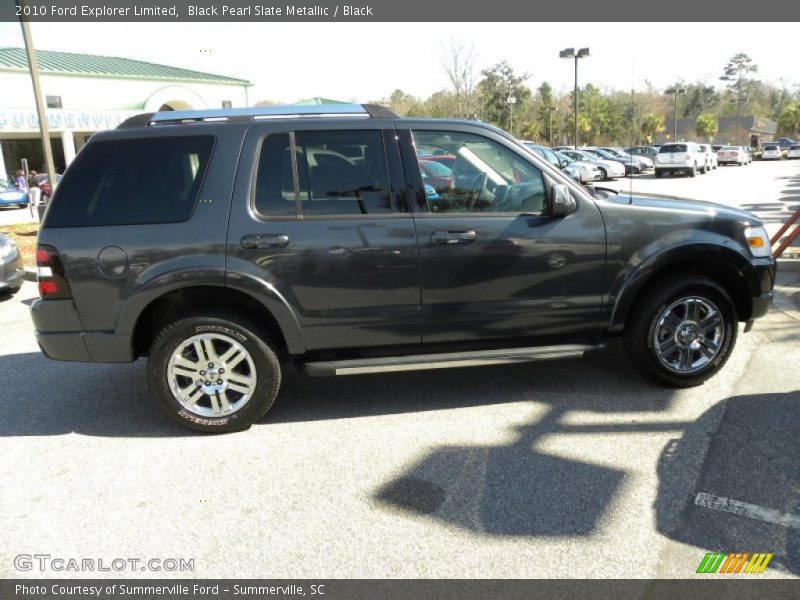 Black Pearl Slate Metallic / Black 2010 Ford Explorer Limited