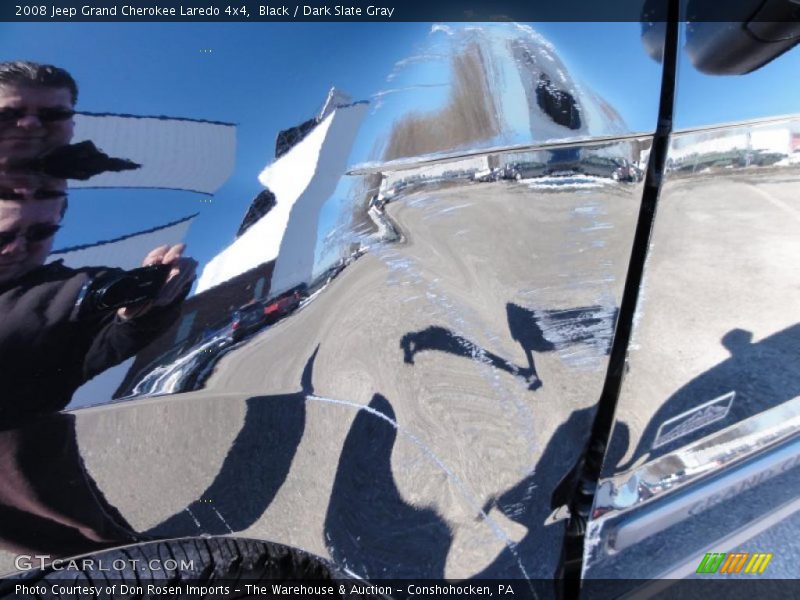 Black / Dark Slate Gray 2008 Jeep Grand Cherokee Laredo 4x4