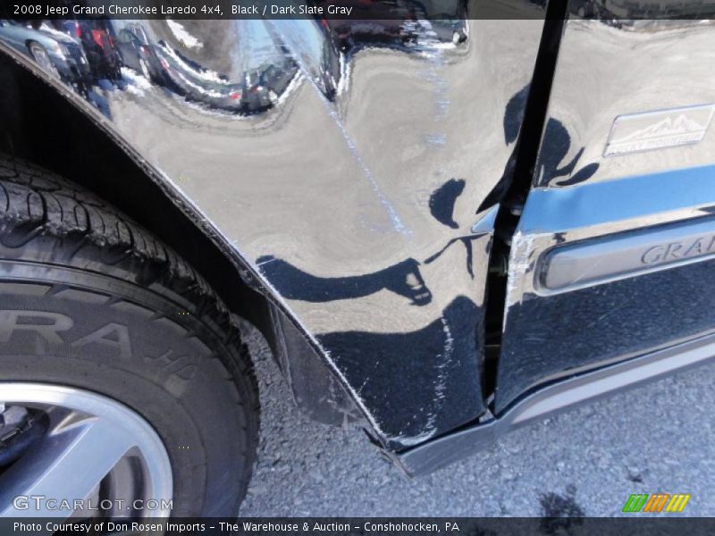 Black / Dark Slate Gray 2008 Jeep Grand Cherokee Laredo 4x4