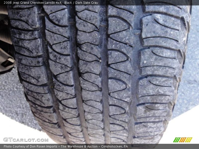 Black / Dark Slate Gray 2008 Jeep Grand Cherokee Laredo 4x4