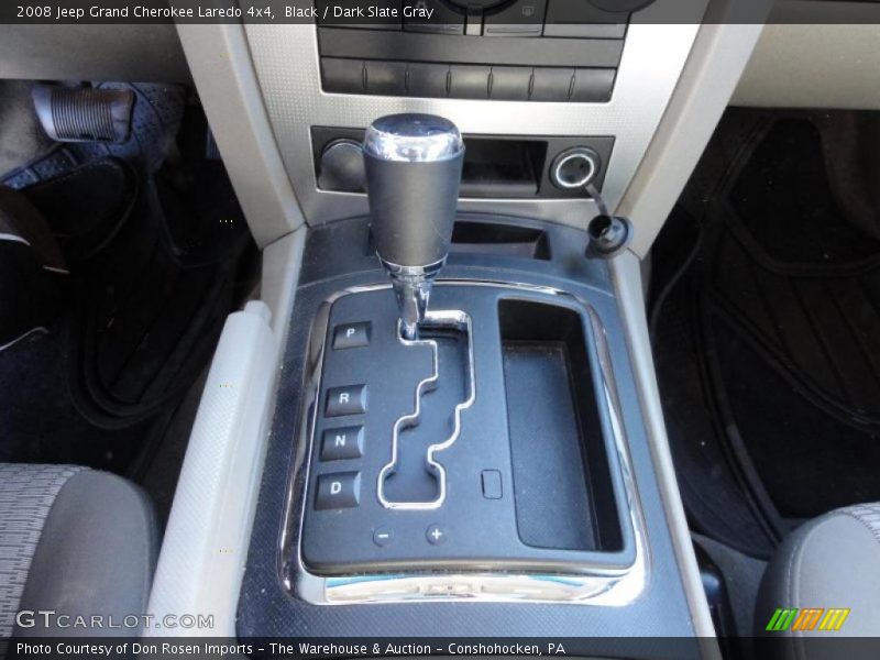 Black / Dark Slate Gray 2008 Jeep Grand Cherokee Laredo 4x4