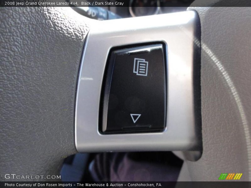 Black / Dark Slate Gray 2008 Jeep Grand Cherokee Laredo 4x4