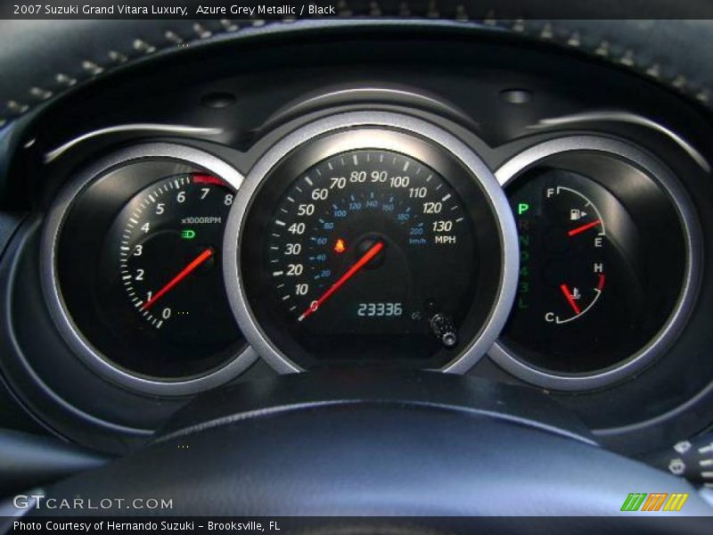 Azure Grey Metallic / Black 2007 Suzuki Grand Vitara Luxury