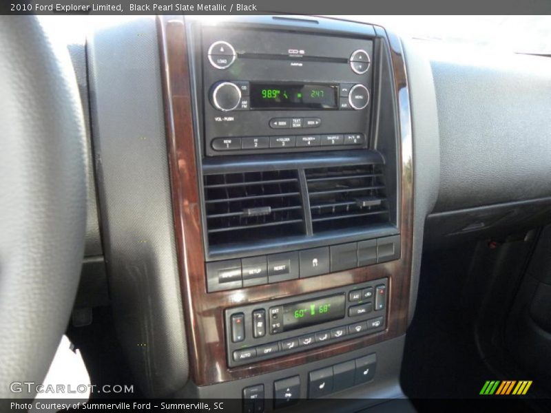 Controls of 2010 Explorer Limited