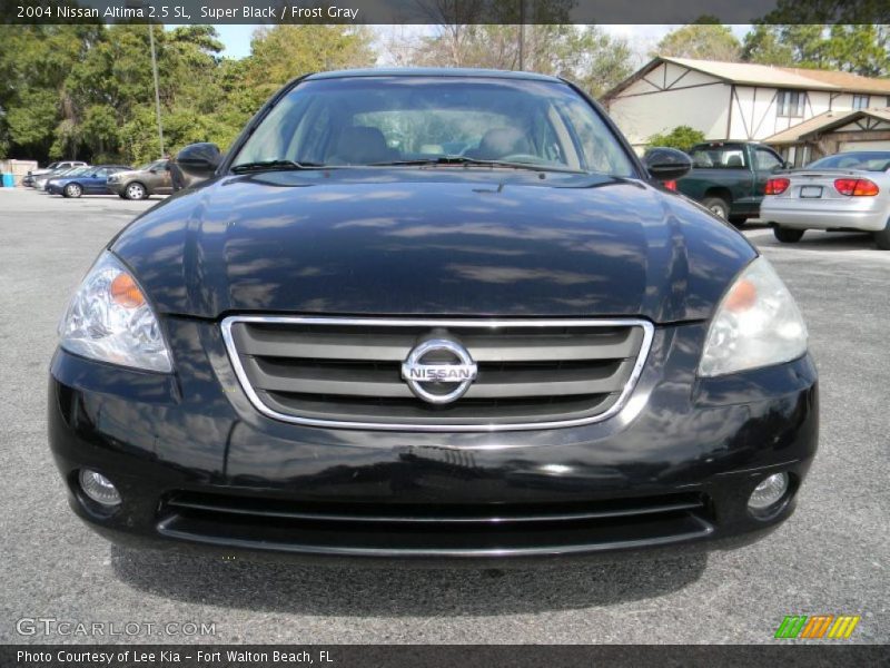 Super Black / Frost Gray 2004 Nissan Altima 2.5 SL