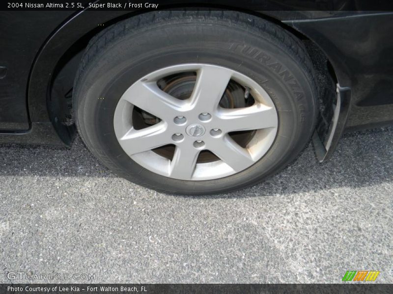 Super Black / Frost Gray 2004 Nissan Altima 2.5 SL