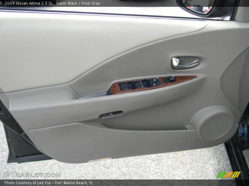 Super Black / Frost Gray 2004 Nissan Altima 2.5 SL