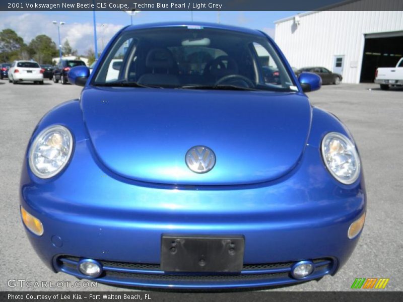 Techno Blue Pearl / Light Grey 2001 Volkswagen New Beetle GLS Coupe