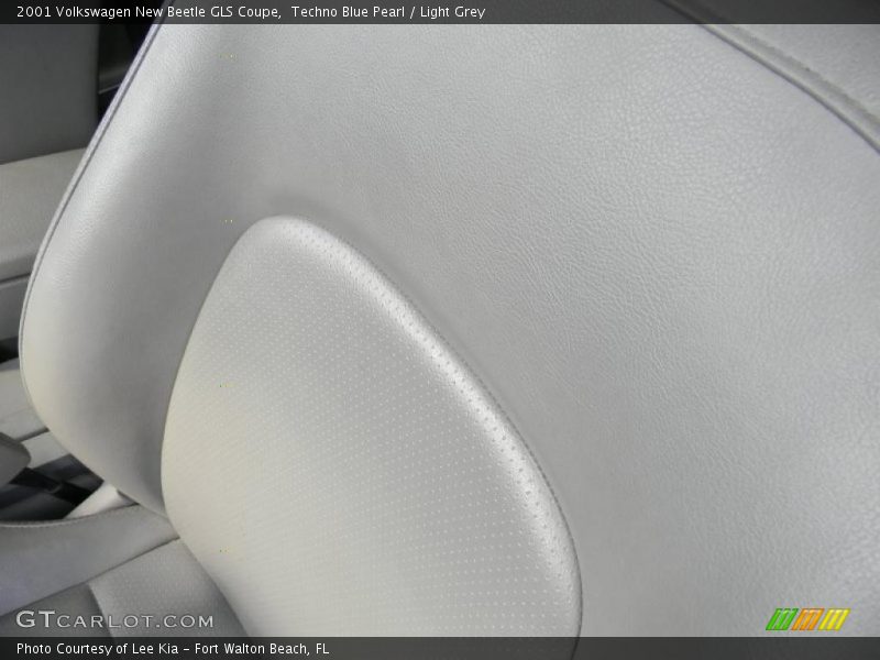 Techno Blue Pearl / Light Grey 2001 Volkswagen New Beetle GLS Coupe