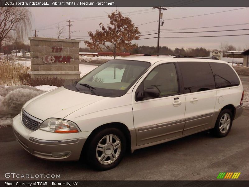 Vibrant White / Medium Parchment 2003 Ford Windstar SEL